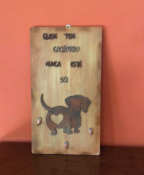 Porta Coleiras Cachorro