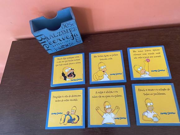 Porta Copos Simpsons e Cervejas