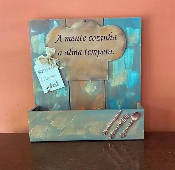 Porta Temperos de Parede