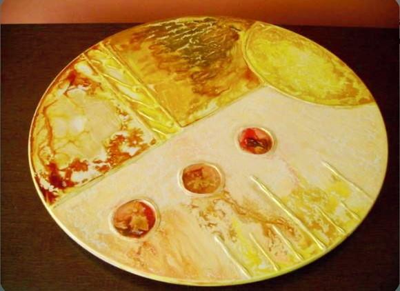 Prato Giratório para Mesa 1