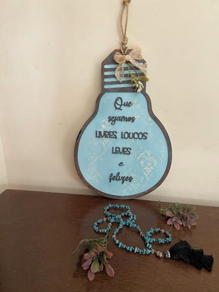 Quadro Decorativo com Frase Motivacional