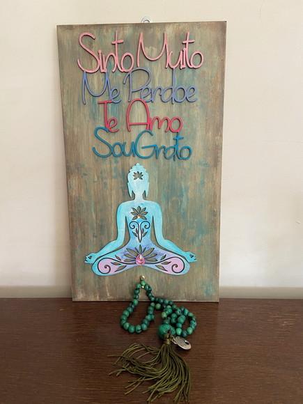 Quadro Hooponopono e Buda