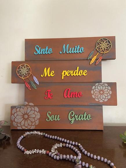 Quadro Hooponopono no Pallets