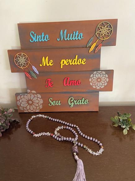 Quadro Hooponopono no Pallets