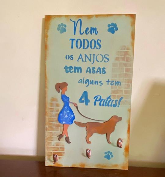 Quadro para Coleiras Cachorro