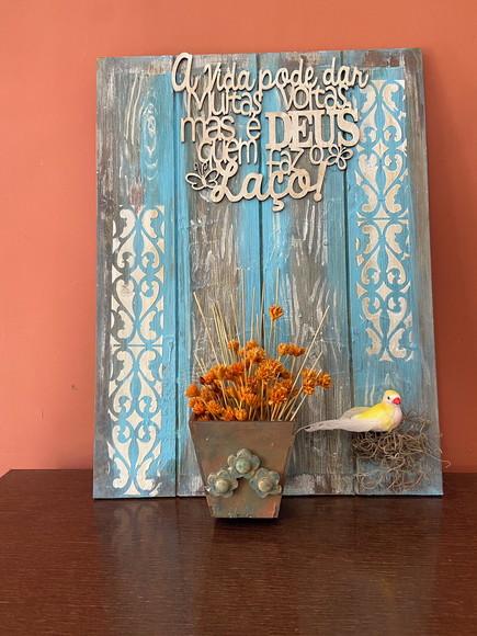 Quadro Rústico Decorativo 04