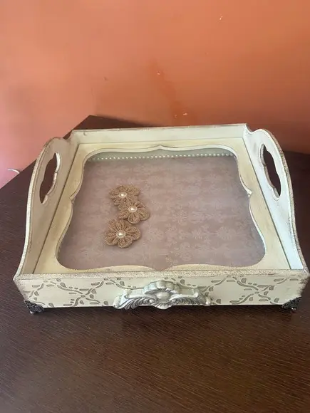 Bandeja com Vidro