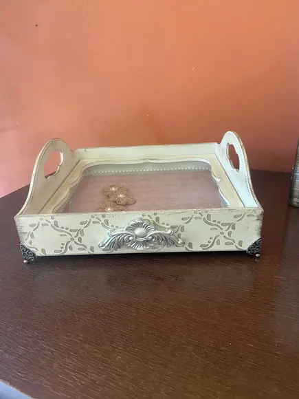 Bandeja com Vidro