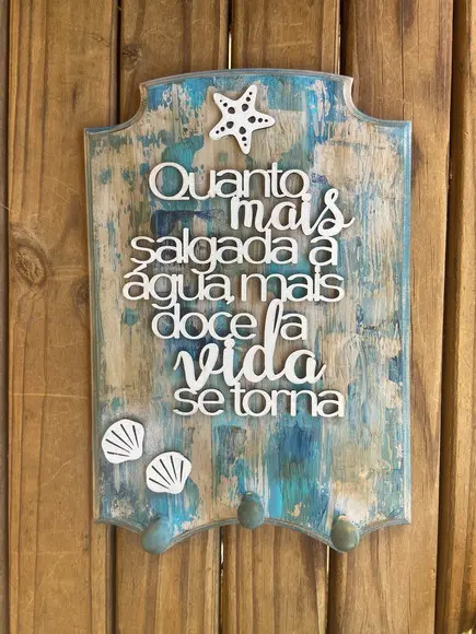 Cabideiro de Madeira de Parede