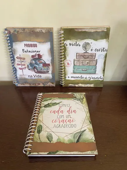 Cadernos de mdf Personalizados