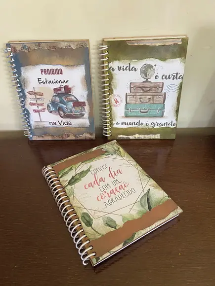 Cadernos de mdf Personalizados