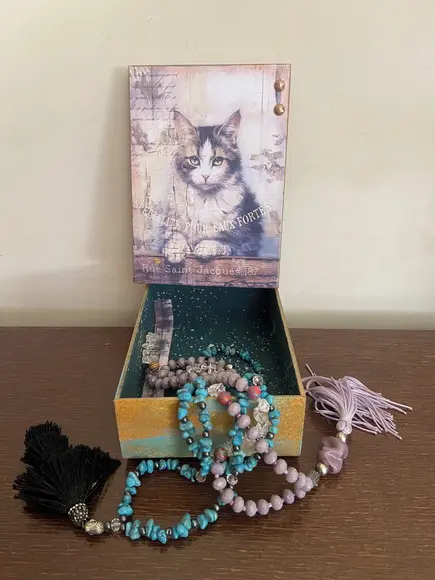 Caixa Amo Meu Gato