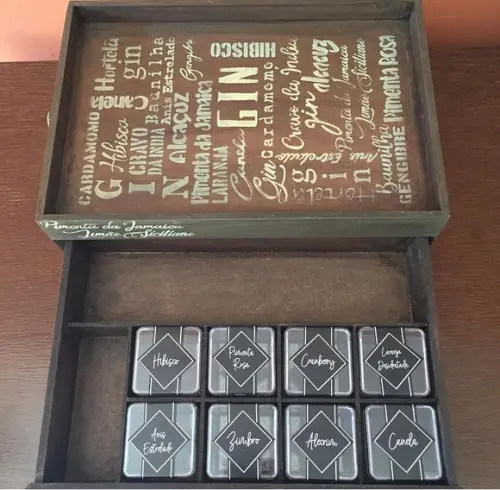 Caixa Bandeja Gin