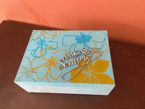 Caixa Bijuterias pintura Orgânica 02