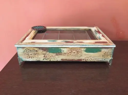 Caixa Bijuterias Mandalas