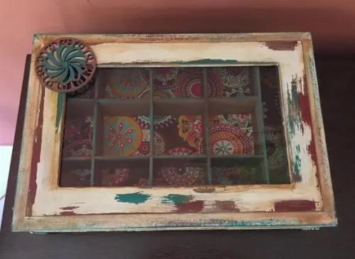 Caixa Bijuterias Mandalas