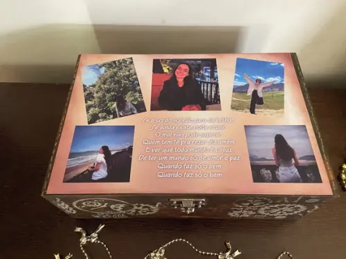 Caixa com Fotos Personalizada 04