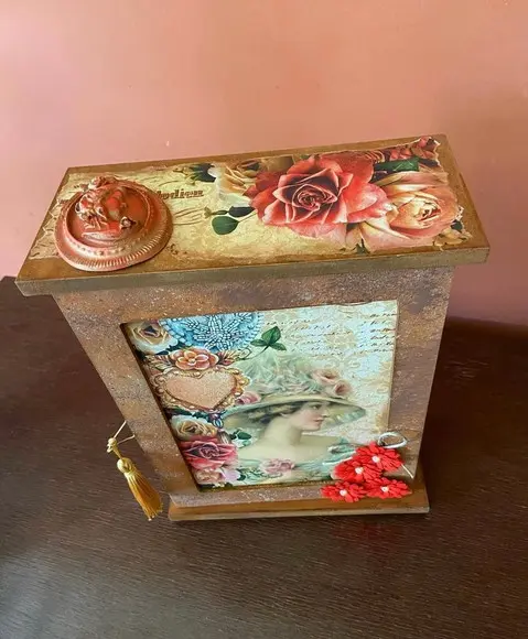 Caixa de Bijuterias Vintage