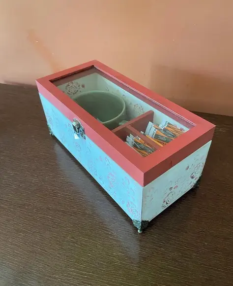 Caixa de Chá com Caneca