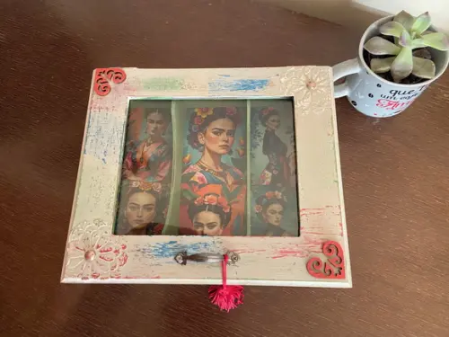 Caixa de Óculos Frida Khalo 02