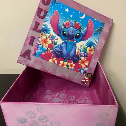 Caixa Infantil Stitch