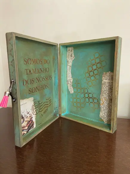 Caixa Livro Decorativa