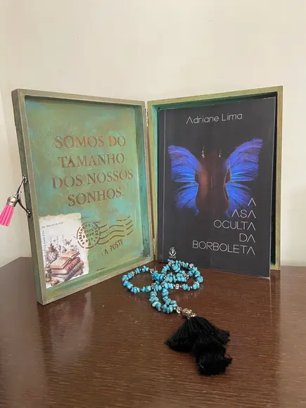 Caixa Livro Decorativa