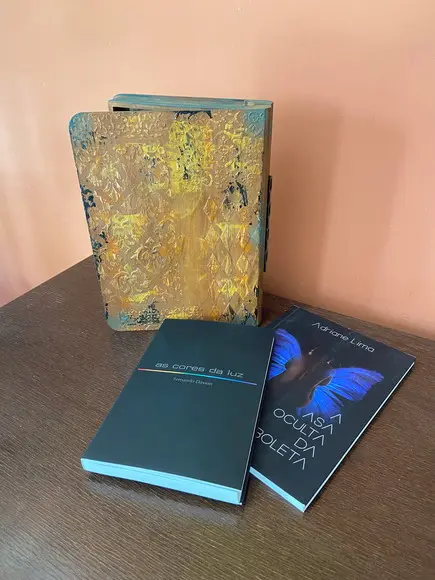 Caixa Livro Decorativo