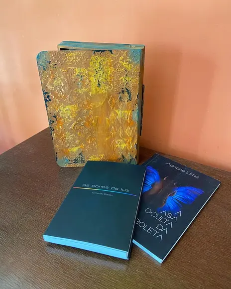 Caixa Livro Decorativo