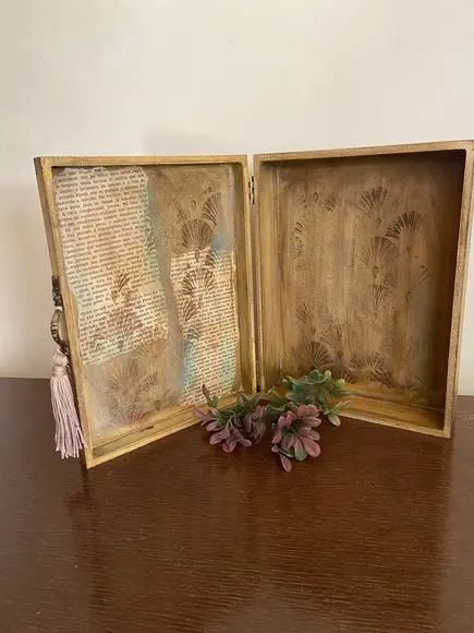 Caixa Livro Decorativo Grande
