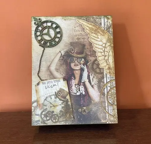 Caixa Livro Steampunk 4