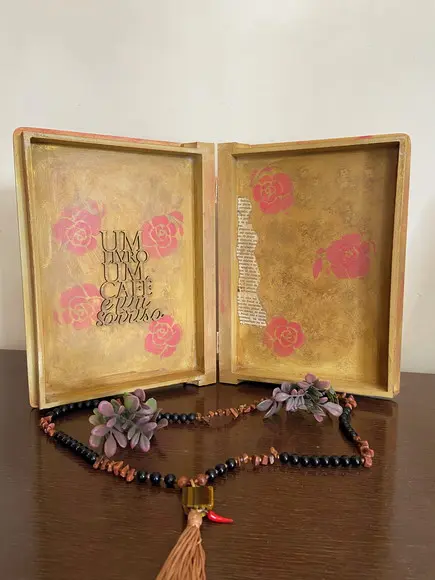 Caixa Livro Vintage