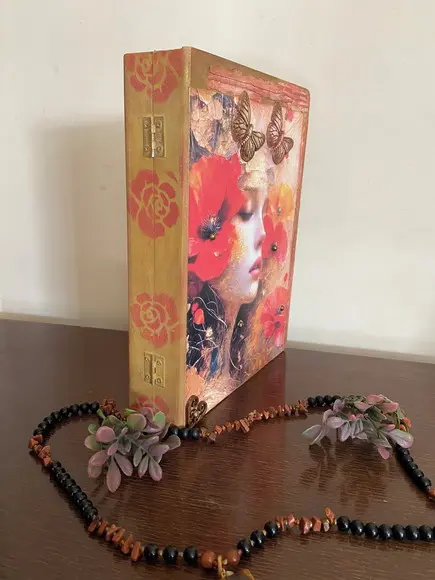 Caixa Livro Vintage