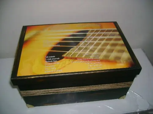 Caixa para Cds ou Dvds Cartola
