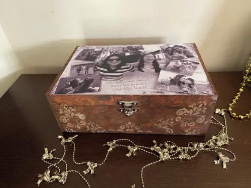 Caixa Personalizada de Fotografias