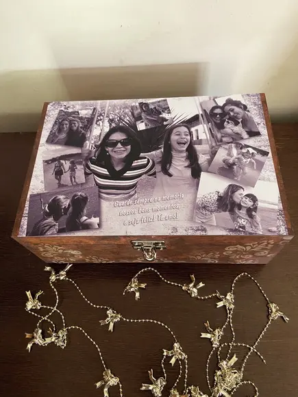 Caixa Personalizada de Fotografias