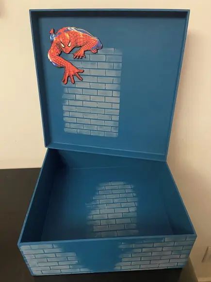 Caixa Personalizada do Homem Aranha