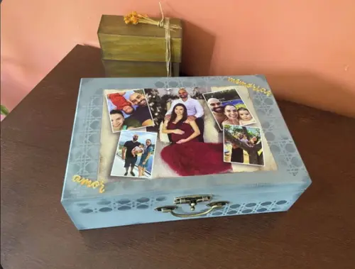 Caixa Personalizada País e Filhos