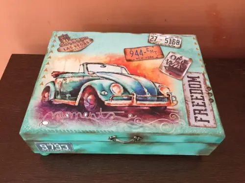 Caixa Relógios Vintage