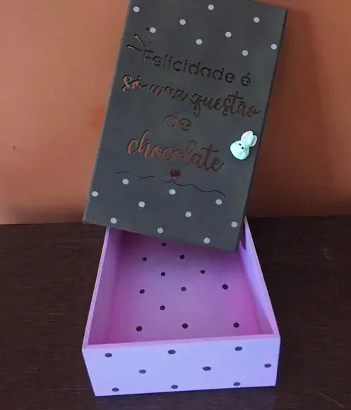 Caixas de Páscoa com Frases
