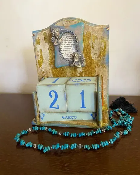 Calendário Permanente de Mesa