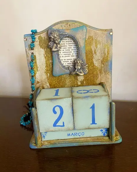 Calendário Permanente de Mesa
