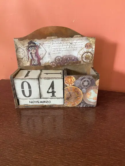 Calendário Permanente de Mesa