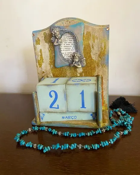 Calendário Permanente de Mesa
