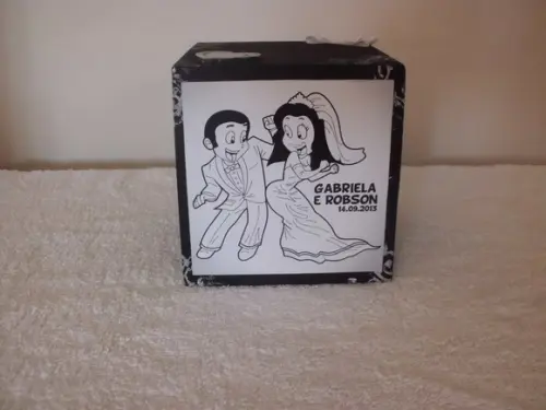 Cofre para Casamento Personalizado