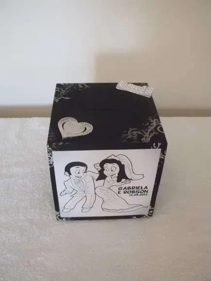 Cofre para Casamento Personalizado