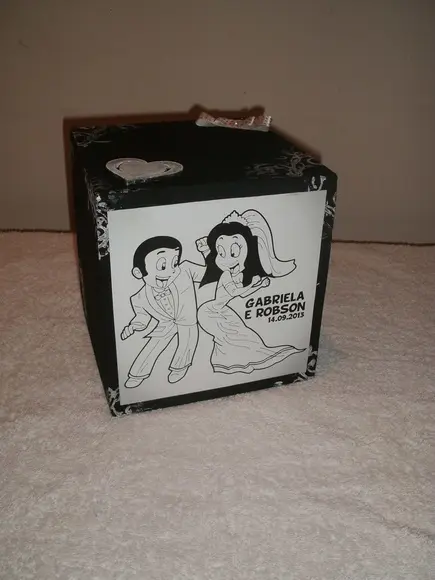 Cofre para Casamento Personalizado