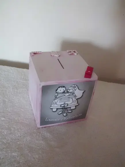 Cofre Personalizado Noivinhos