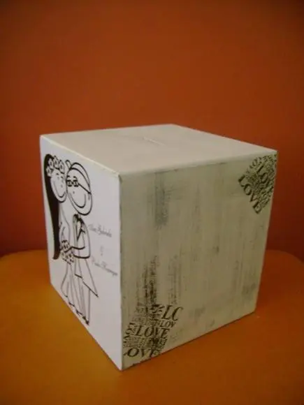Cofre Personalizado para Noivos