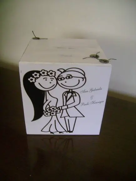 Cofre Personalizado para Noivos